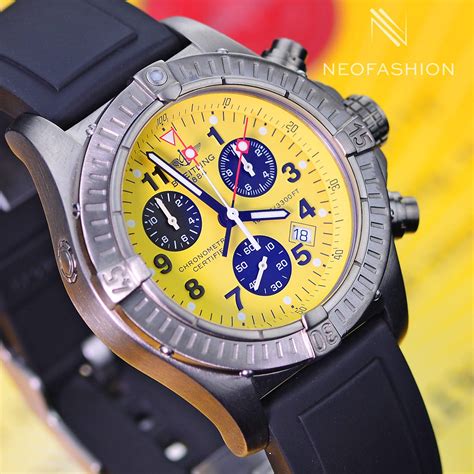 breitling avenger m1 chronograph yellow dial e73360|breitling m1 chronograph.